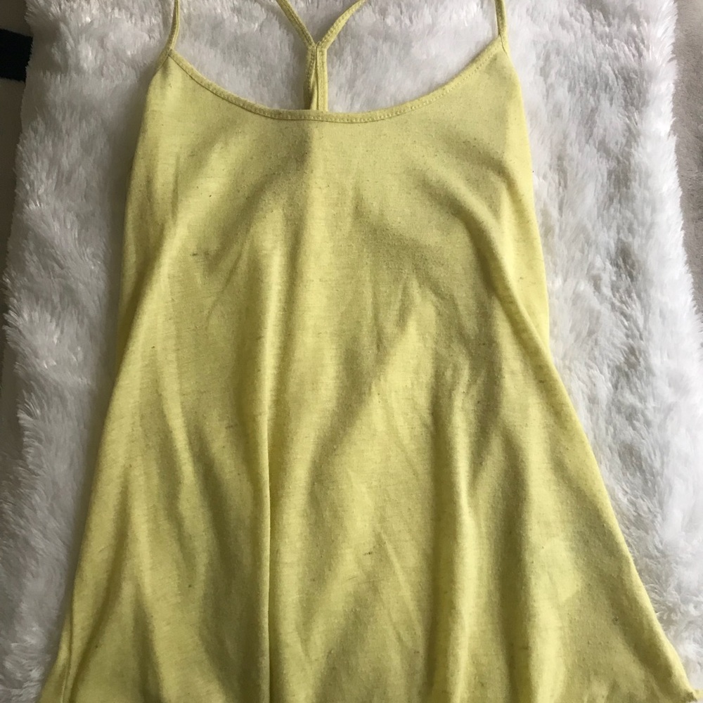 Yellow tank